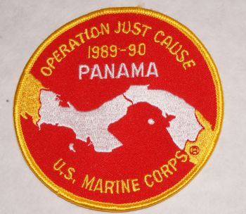 Patch- Operation Just Cause Panama USMC