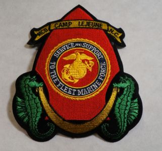 Patch- MCB Camp Lejeune N.C. Embroidered