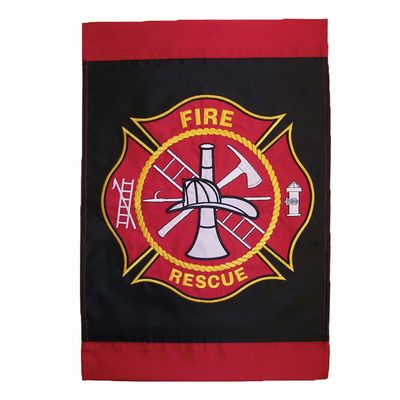 Flag Garden/ Fire Department
