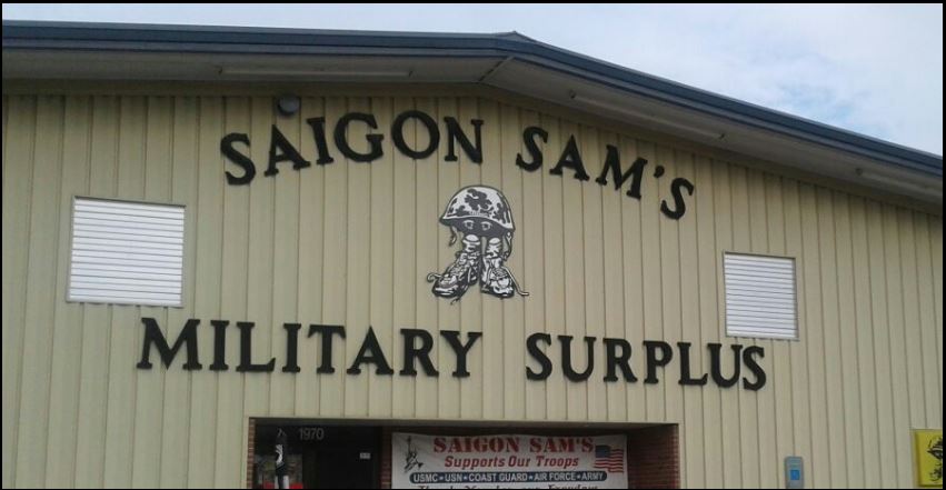 saigon sams military surplus store