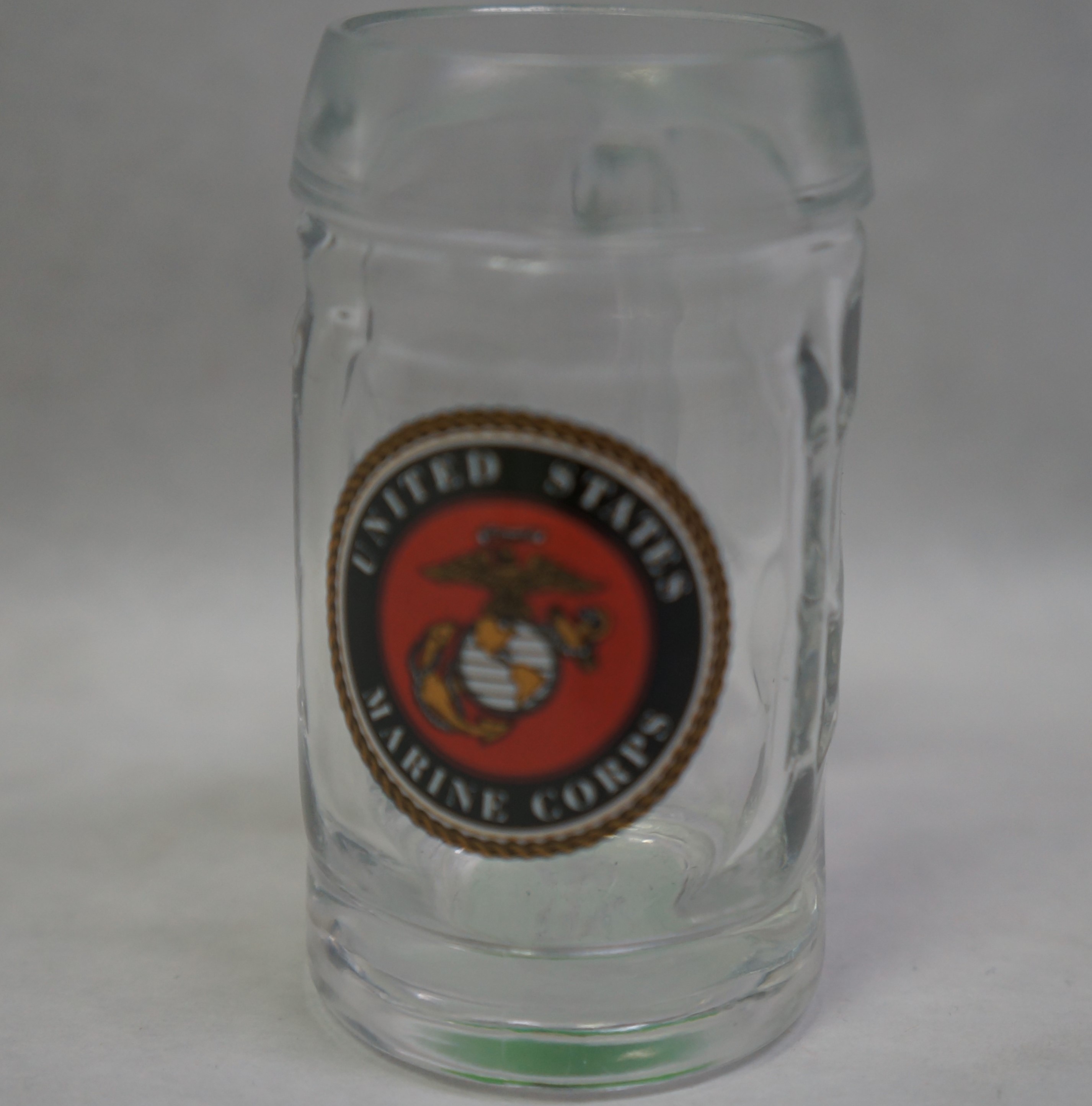 Shot Glass- USMC Emblem "Beer Mug" 2oz