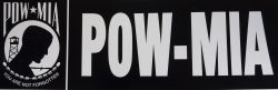 Bumper Sticker-POW-MIA