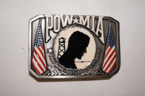 Belt / Buckle-POW*MIA