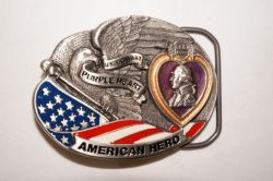 Belt/ Buckle-Purple Heart