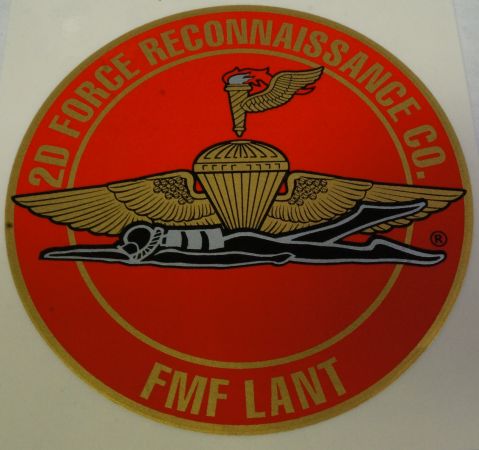 Decal-2D Force Recon co. FMF LANT