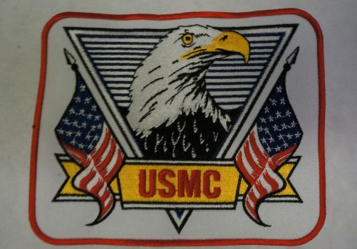 PATCH-USMC With Eagle