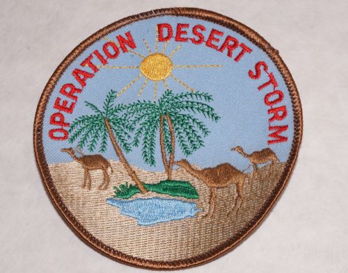 Patch- Operation Desert Storm with Camels (Small)