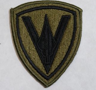 Patch- 5th Marine Division OD and Black