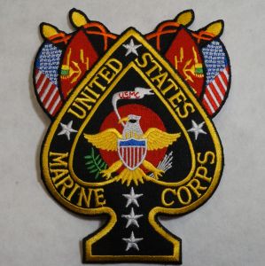 PATCH-United States Marine Corps Spade
