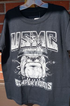 T-Shirt YOUTH/USMC Semper Fidelis