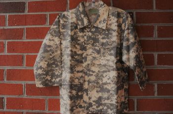 Kids-Digital ACU (Army) Camoflauge Four Pocket Shirt