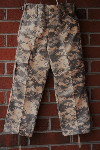Kids-Digital ACU (Army) Camoflauge Six Pocket Pants
