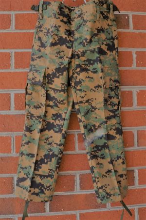 Kids-Digital Woodland Camoflauge Six Pocket Pants