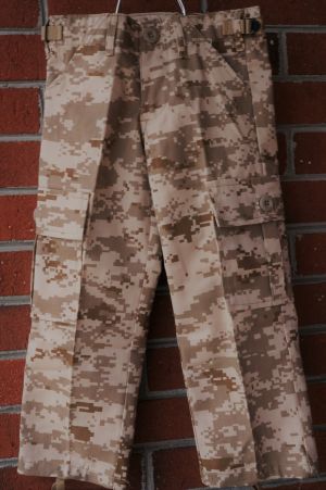 Kids-Digital Desert Camoflauge Six Pocket Pants