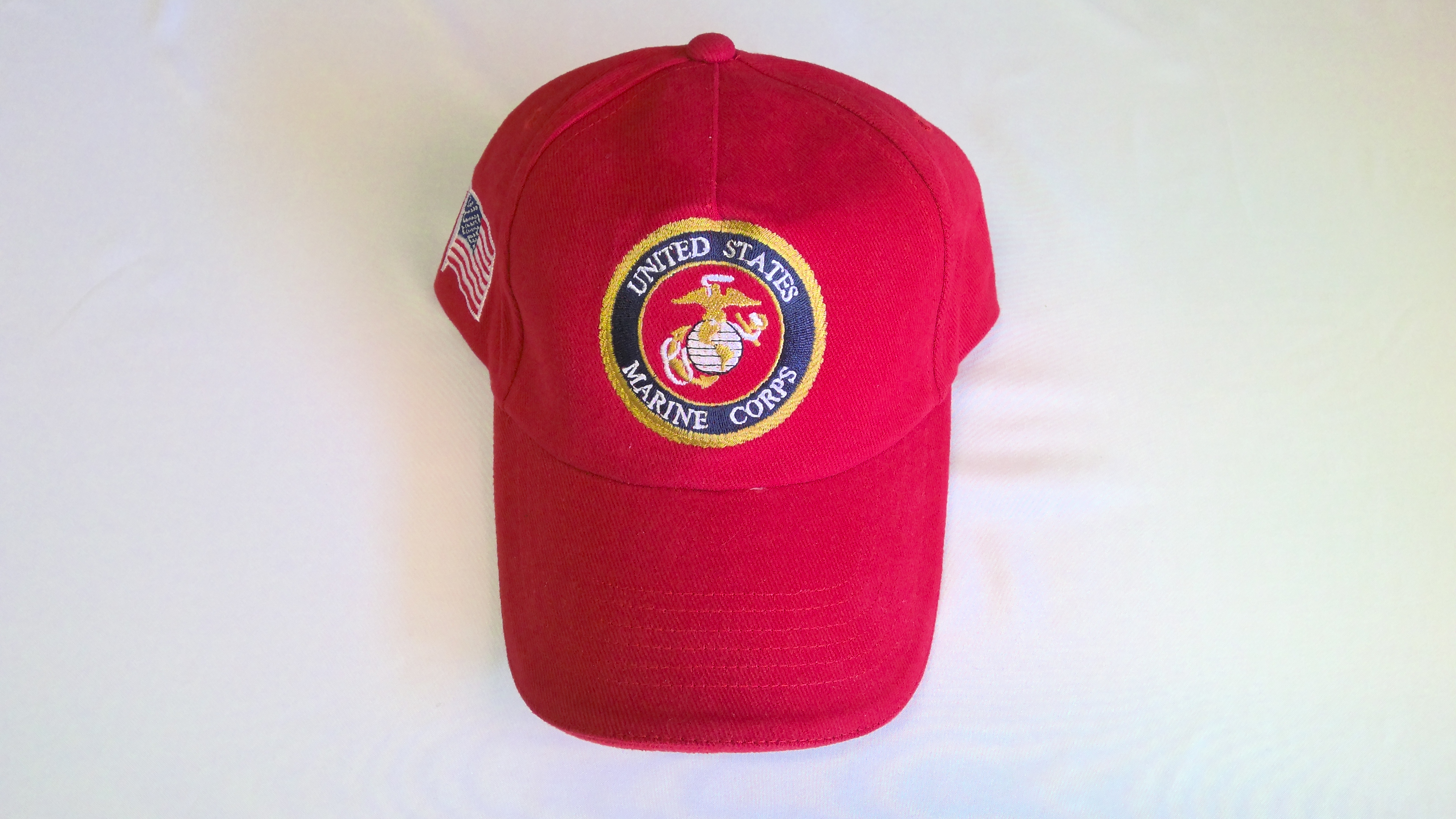 Ball Cap- Marines with flag on side