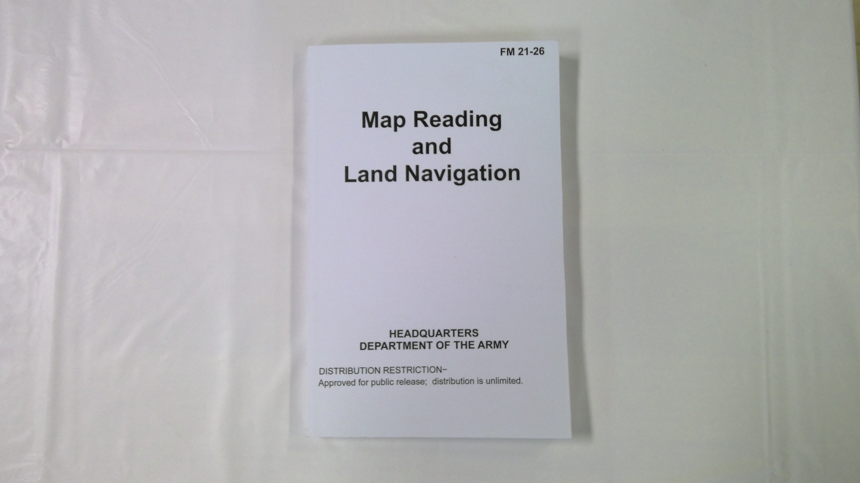 Book/Manual-Map Reading And Land Navigation
