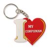 KEY CHAIN-I LOVE MY CORPSMAN
