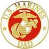 Hat Pin/USMC Dad