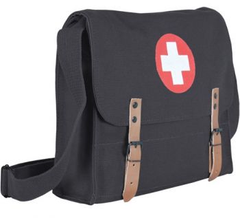 Bag-German Medic Bag-Black