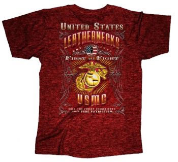 T-Shirt/ USMC Leathernecks