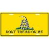 License Plate-Don't Tread On Me
