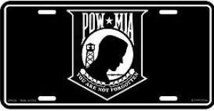 License Plate/ POW/MIA
