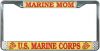 License Plate Frame-MARINE MOM