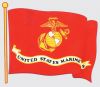 Decal-USMC FLAG