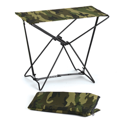 Camp Stool- Folding W/Zipper Case