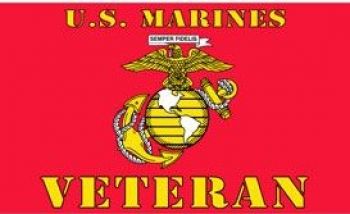 Flag/Veteran USMC-3x5