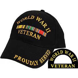 Ball Cap-WWII Veteran